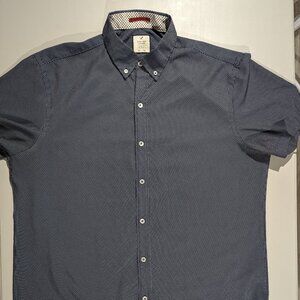 Denver Hayes | XL | Blue | Short Sleeve Shirt